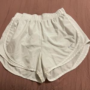 White Nike Shorts